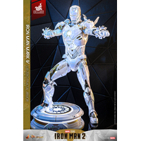 Marvel Iron Man Mark IV (Sub-Zero Fractal Armor) Diecast 1:6 Scale Collectible Figure Hot Toys MMS830D76 914572