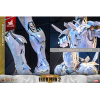 Marvel Iron Man Mark IV (Sub-Zero Fractal Armor) Diecast 1:6 Scale Collectible Figure Hot Toys MMS830D76 914572