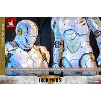 Marvel Iron Man Mark IV (Sub-Zero Fractal Armor) Diecast 1:6 Scale Collectible Figure Hot Toys MMS830D76 914572