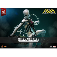Marvel Miles Morales (Costume Aliens Vs Avengers Suit) Édition Limitée Figurine Échelle 1:6 Hot Toys CMS027 914881