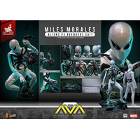 Marvel Miles Morales (Costume Aliens Vs Avengers Suit) Édition Limitée Figurine Échelle 1:6 Hot Toys CMS027 914881