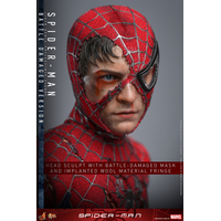 Marvel Spider-Man (Version Endommagée durant la Bataille) Figurine Échelle 1:6 Hot Toys MMS859 915211