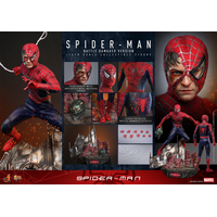 Marvel Spider-Man (Version Endommagée durant la Bataille) Figurine Échelle 1:6 Hot Toys MMS859 915211