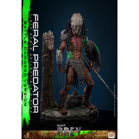 Feral Predator (Version Endommagée par la Bataille) Figurine Échelle 1:6 Hot Toys TMS173 915173