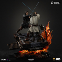 Star Wars Episode III: Revenge of the Sith Anakin vs Obi-Wan Deluxe 1:10 Scale Statue Iron Studios LUCSWR133225-10 915109