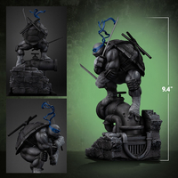 TMNT Leonardo (Grayscale) Exclusive 1:10 Scale Statue Iron Studios TMNTN117524-10 9107431
