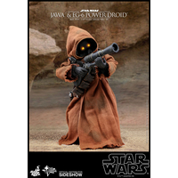 Jawa & EG-6 Power Droid figurines 1:6 Hot Toys 904942