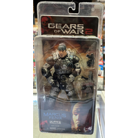 Gears of War 2 - série 3 Marcus Fenix avec fusil (version régulière) figurine 7 po NECA