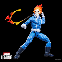 Marvel Legends Series Ghost Rider Johnny Blaze avec Motocyclette Figurine 6 pouces Hasbro G2083