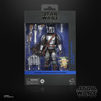 Star Wars The Black Series The Mandalorian & Grogu Deluxe (BLACK BOX) 6-Inch Action Figure Hasbro #01 G2514