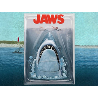 Jaws 50th Anniversary Poster Series Display Piece NECA