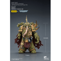 Warhammer 40K Death Guard Plague Marine Champion avec Fusil au Plasma et Poing de la Puissance JoyToy JT03592