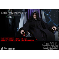 Star Wars Épisode VI: Le Retour du Jedi Emperor Palpatine Série Movie Masterpiece figurine Deluxe échelle 1:6 Hot Toys 903110