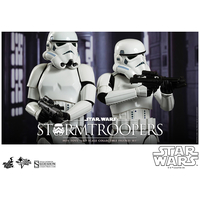 Star Wars Episode IV Stormtroopers 1:6 Scale Figure Set Hot Toys 902291 MMS268