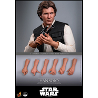 Star Wars: A New Hope Han Solo Quarter Scale (1:4) Collectible Figure Hot Toys QS026 915342