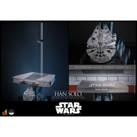 Star Wars: A New Hope Han Solo Quarter Scale (1:4) Collectible Figure Hot Toys QS026 915342