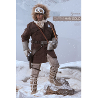 Star Wars Captain Han Solo (brown jacket) Hoth (The Empire Strikes Back Exclusive) 1:6 Scale Figure Sideshow Collectibles 21341