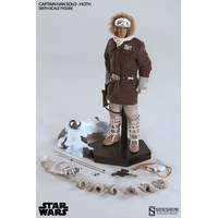 Star Wars Captain Han Solo (brown jacket) Hoth (The Empire Strikes Back Exclusive) 1:6 Scale Figure Sideshow Collectibles 21341