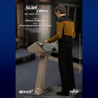 Star Trek: Nouvelle Génération Transporter Chef Miles O'Brien avec Console de Téléportation Ensemble de figurine et accessoires Échelle 1:6 EXO-6 (EXO-01-0118) 9157092
