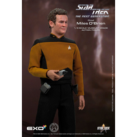 Star Trek: Nouvelle Génération Transporter Chef Miles O'Brien avec Console de Téléportation Ensemble de figurine et accessoires Échelle 1:6 EXO-6 (EXO-01-0118) 9157092
