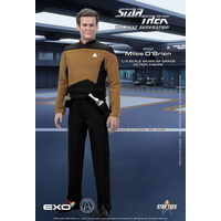 Star Trek: Nouvelle Génération Transporter Chef Miles O'Brien avec Console de Téléportation Ensemble de figurine et accessoires Échelle 1:6 EXO-6 (EXO-01-0118) 9157092