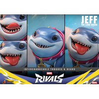 Marvel Rivals Jeff the Land Shark Collectible Figure Hot Toys VGM86 915707
