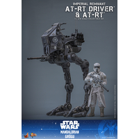 Star Wars Remnant AT-RT Driver and AT-RT (The Mandalorian & Grogu) 1:6 Scale Collectible Set Hot Toys MMS875 9153002