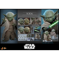 Star Wars Yoda (Revenge of the Sith) 1:6 Scale Figure Hot Toys MMS878 915547