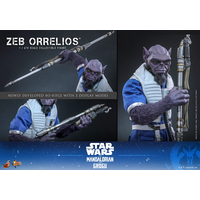 Star Wars Zeb Orrelios (The Mandalorian & Grogu) 1:6 Scale Figure Hot Toys MMS876 915546