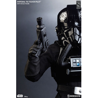 Star Wars Pilote Imperial TIE Fighter Figurine échelle 1:6 EXCLUSIVE Sideshow Collectibles 1002941