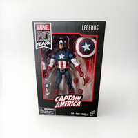Marvel Legends 80th years Captain America Figurine 6-inch action figure exclusive Walmart Hasbro