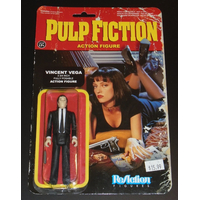 Pulp Fiction Vincent Vega  3 3/4 inch ReAction figures