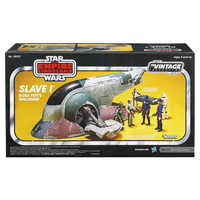 Star Wars  Empire Strike Back Slave I Boba Fett's Spaceship Vintage Box 2013