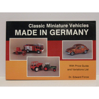 Classic miniature vehicles MADE IN GERMANY