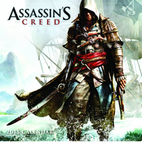 Assassins Creed 2015 16 Month Wall Calendar