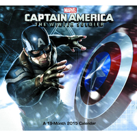Captain America Winter Soldier 19 Month Wall Calendar