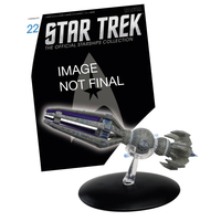 Star Trek Starships Figure Collection Mag #22 Krenim Temporal Weapon Ship EagleMoss