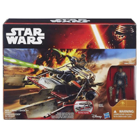 Star Wars The Force Awakens Class II Vehicles Série 1 - Desert Landspeeder avec Finn (Jakku) Hasbro B3674