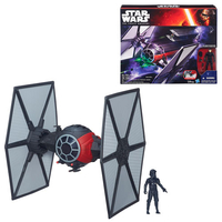 Star Wars The Force Awakens Class II Deluxe First Order TIE Fighter Véhicule échelle 3,75 pouces Hasbro