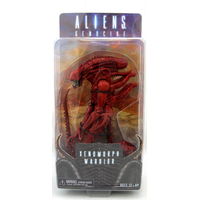 Aliens Series 5 - Aliens Genocide Red Xenomorph Warrior 7 inches NECA