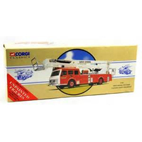 Camion pompier Simon Snorkel Cleveland County Fire Brigade Corgi Classics 97399