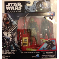 Star Wars Rogue One: A Star Wars Story - Rebel Commando Pao & Death Trooper figurines échelle 3,75 pouces Hasbro
