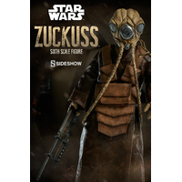 Star Wars Zuckuss bounty hunter figurine 1:6 Sideshow Collectibles 100316