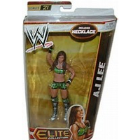 WWE series 21 Elite Collection AJ Lee wrestling action figure (2012) Mattel X9664