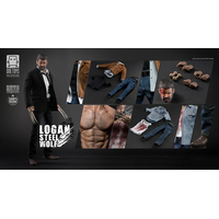 Logan Steel Wolf MAX Fighting (ensemble complet) figurine échelle 1:6  Worldbox X ONETOYS