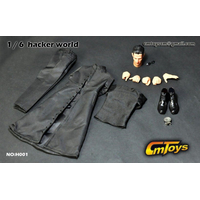 Hacker World ensemble de vêtements pour figurine échelle 1:6 (Matrix) CM Toys H001