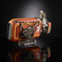 Star Wars Black Series Deluxe Rey Speeder with Rey Figure