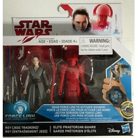Star Wars The Last Jedi - Rey (Jedi Training) & Elite Praetorian Guard 2-pack Hasbro