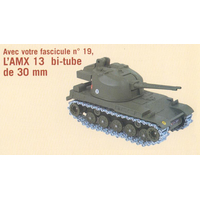 Solido Hachette 19 Char AMX13 bi-tube 30 mm