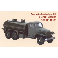 Solido Hachette 33 Camion GMC Citerne cabine t�l�e